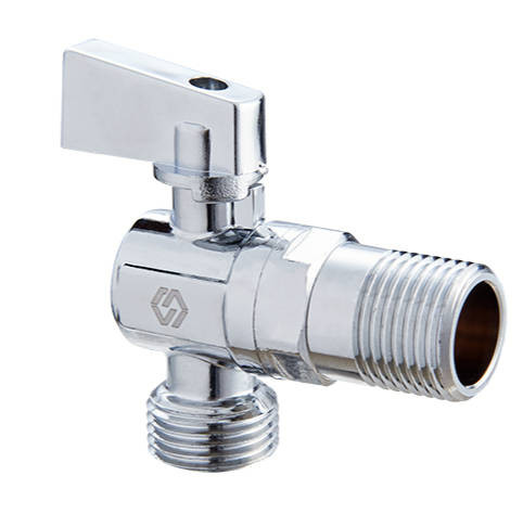 Кран сантехнический угловой 1/2"х1/2" наруж-наруж MVI