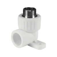 Уголок с креплением 20х1/2" Valfex наружняя