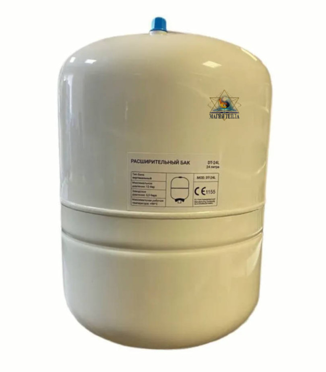 4WATER DT-24L Расширительный бак для ГВС 1" (белый) 24л