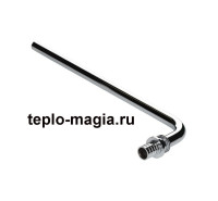 Трубка аксиал.радиатор.плавная Г-образная 16xL300 VTm.481.PC.001615