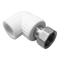 Уголок с накидной гайкой 20х1/2" Valfex внутренняя