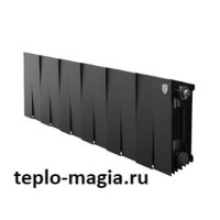 Биметаллический радиатор Royal Thermo PianoForte 200 - 12 секц. Noir Sable