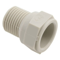 Пробка (красн/син) длинная с резьбой 1/2"  PPR FV-plast