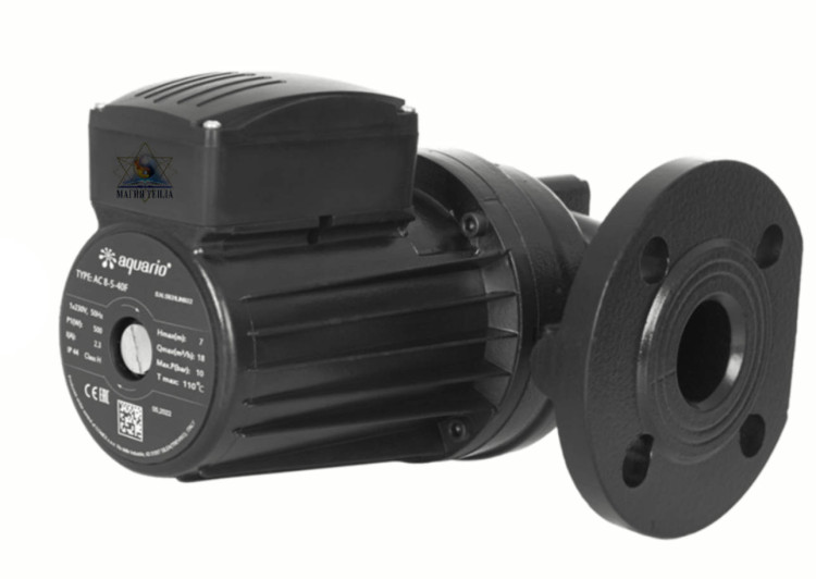 Насос циркуляционный фланцевый AQUARIO AC 8-5-40F (500 Вт, 7м, 300 л/мин)