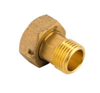 Штуцер для присоединения счетчика MVI 1/2" x 3/4" (комплект 2 штуки)