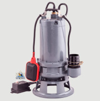 Дренажный насос AQUARIO GRINDER-100 (1100 Вт, 18 м, 150 л/мин, 5-9 м вод. столб) реж. механизм