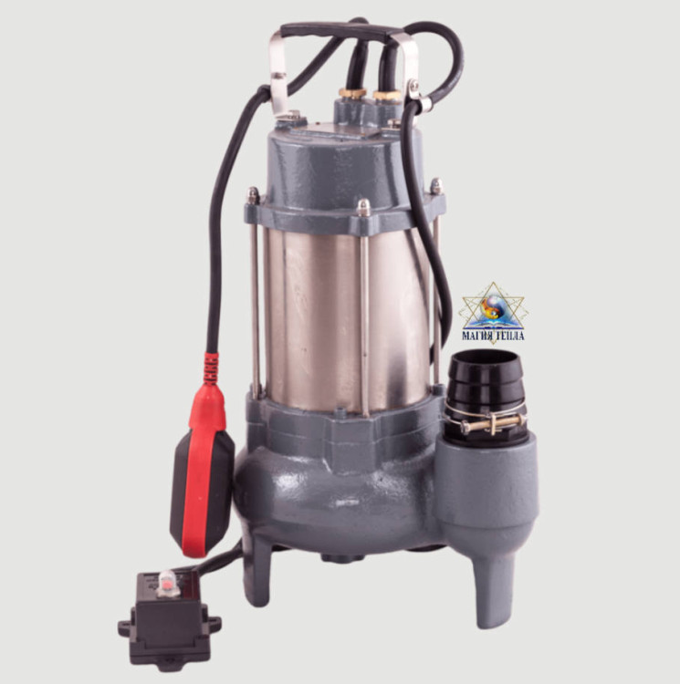 Дренажный насос AQUARIO Vortex 15-8C (1150 Вт, 12 м, 400 л/мин, 6,5-10,5 м вод. столб)