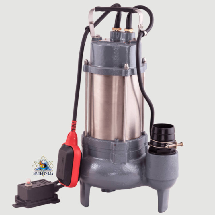 Дренажный насос AQUARIO Vortex 18-8C (1500 Вт, 13 м, 500 л/мин, 6,5-10,5 м вод. столб)