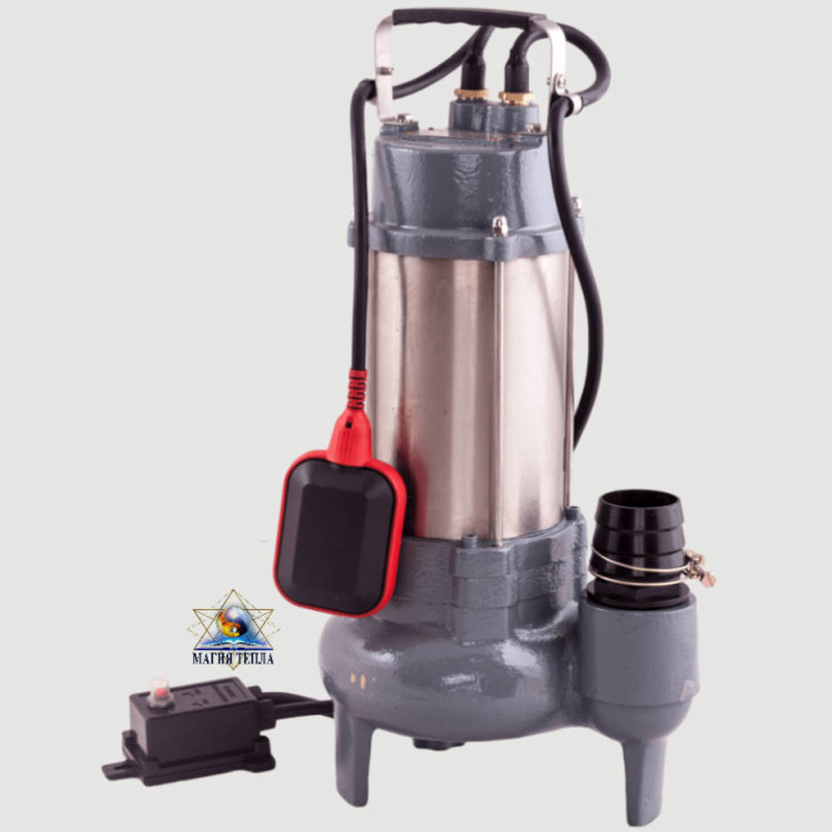 Дренажный насос AQUARIO Vortex 20-10C (2200 Вт, 15 м, 500 л/мин, 8-13 м вод. столб)