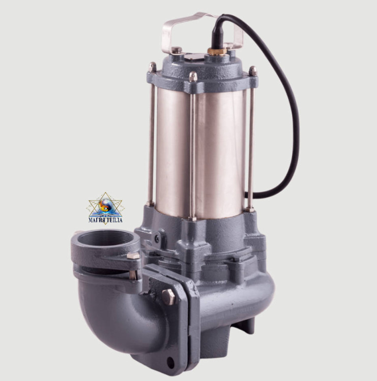 Дренажный насос AQUARIO Vortex 30-12TC (3000 Вт, 20 м, 1000 л/мин, 7-17 м вод. столб)