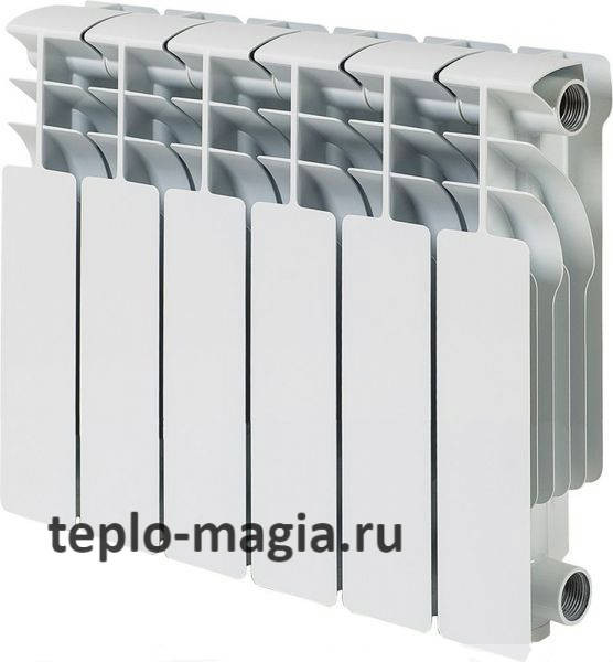 Алюминиевый радиатор КОРВЕТ RRC350*100AL - 8 секц.
