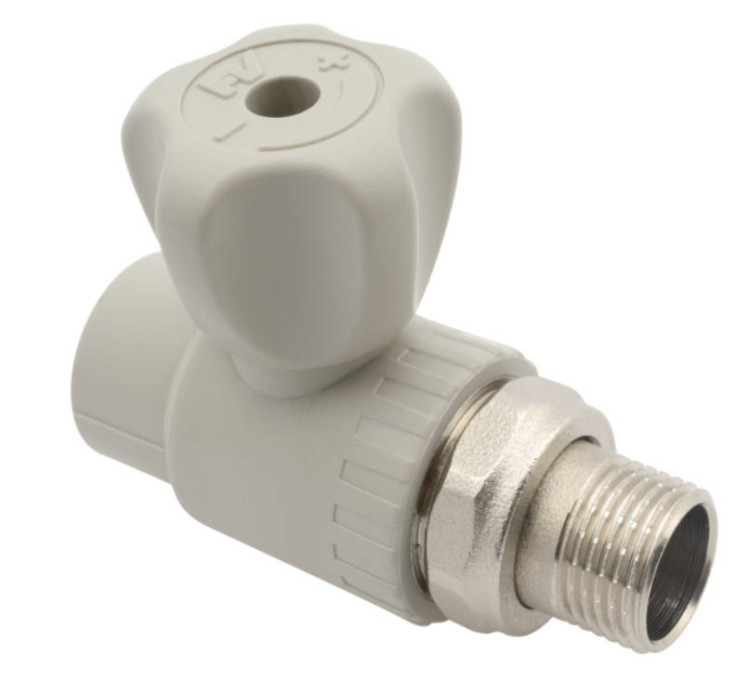 Kран радиаторный прямой 20х1/2" PPR FV-plast