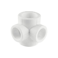 Крестовина двухплоскостная PPRC Valfex D40х25х25х40