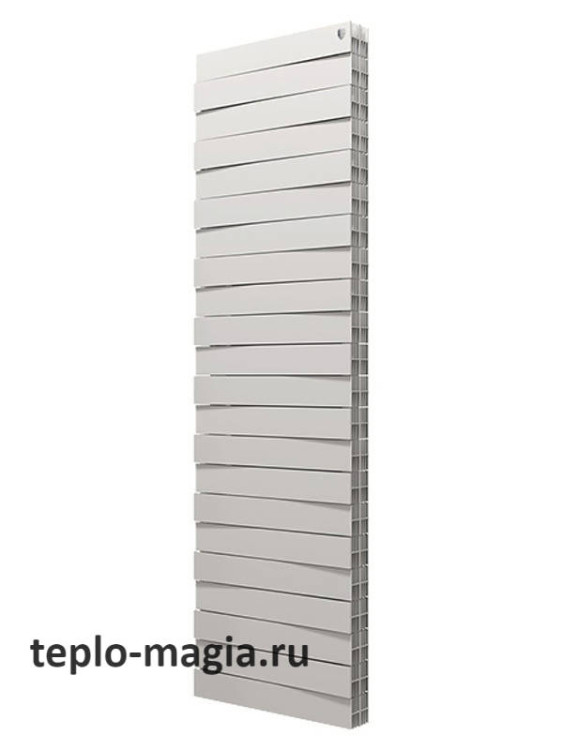 Биметаллический радиатор Royal Thermo PianoForte Tower 500 - 22 секц. Bianco Traffico