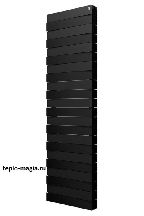Биметаллический радиатор Royal Thermo PianoForte Tower 500  - 22 секц. Noir Sable