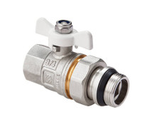 Кран американка MVI 3/4" с самоуплотняющимся кольцом