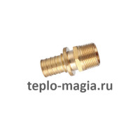 Переходник аксиальный наружный 20×1/2″M VIEIR