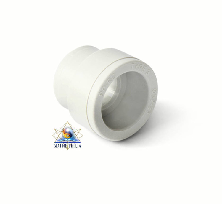 Муфта полипропиленовая переходная внутренняя/внутренняя PRO AQUA 40 x 32