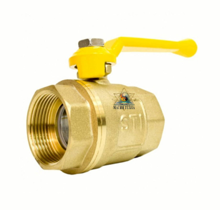 Кран шаровой газовый STI ГГ рычаг 32