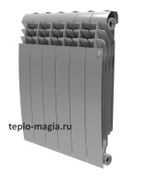 Биметаллический радиатор Royal Thermo BiLiner 350 - 12 секц. Silver Satin