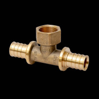 Тройник аксиальный с внутренней резьбой MVI 25x3/4"x25