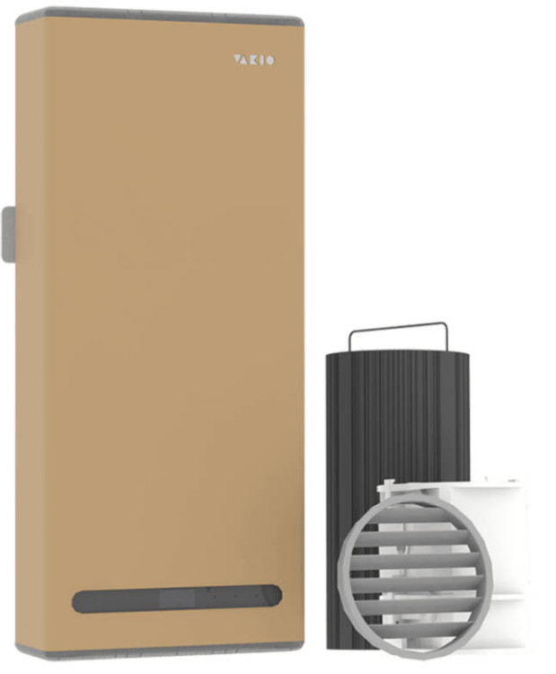 VAKIO Base Smart (Энергосберегающий проветриватель) Бежевый