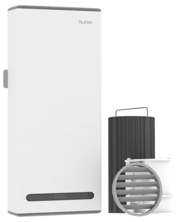 VAKIO Base Smart (Энергосберегающий проветриватель) Белый