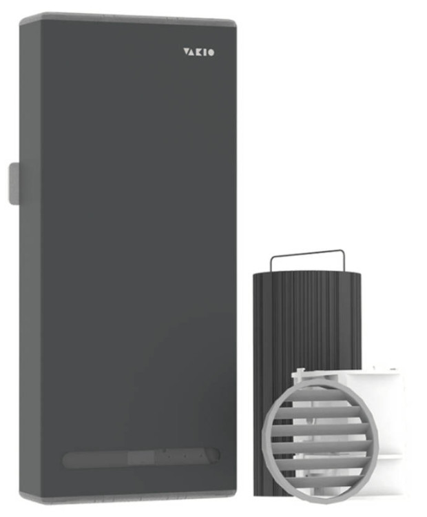 VAKIO Base Smart (Энергосберегающий проветриватель) Черный