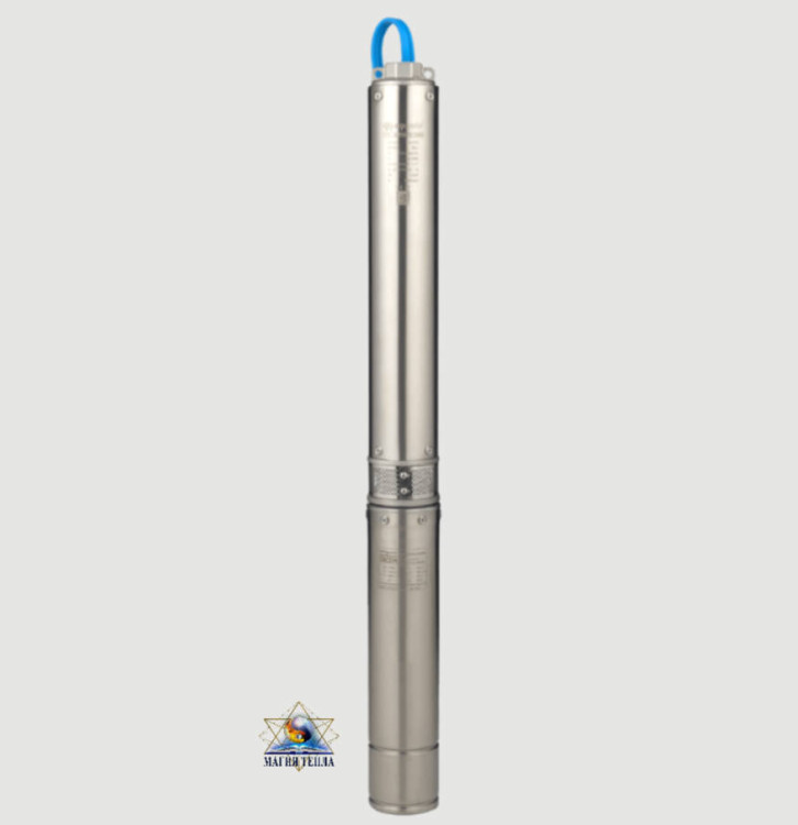 Насос скважинный AQUARIO ASP3B-75-100BE (1,5НР, 1650 Вт, 92 м, 115 л/мин)  каб. 1м