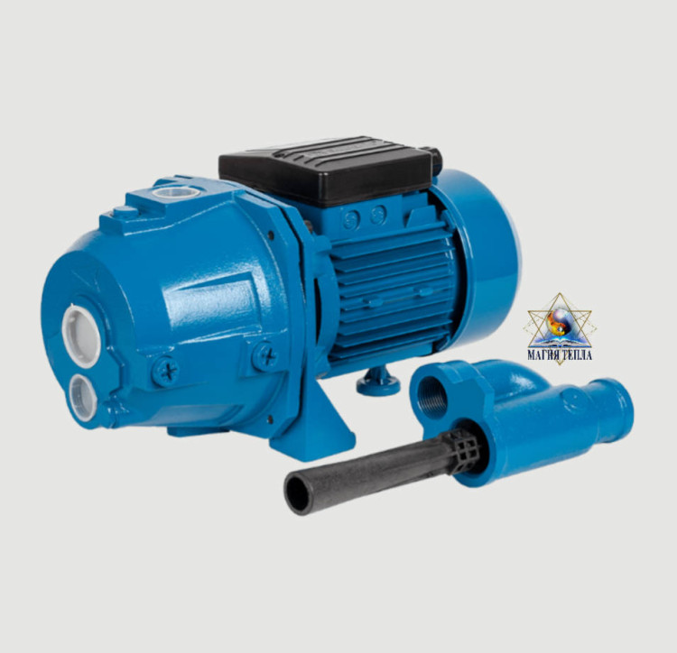 Насос поверхностный AQUARIO ADP-355 (950 Вт, 50 м, 50 л/мин) внешний эжектор
