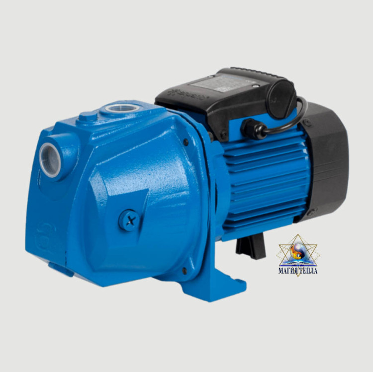 Насос поверхностный AQUARIO AJC-101 (1000 Вт, 52 м, 55 л/мин) эжектор чугун