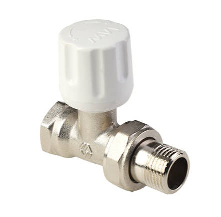 Вентиль радиаторный 1/2" прямой ручной регулировки MVI