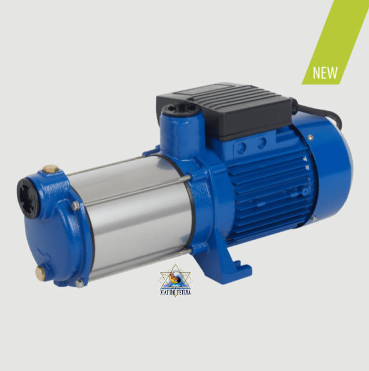 Насос поверхностный многоступенчатый AQUARIO AMH-180-10P (1750 Вт, 50 м, 170 л/мин) полимер